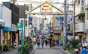 A quiet old residential lane in the Yanaka district